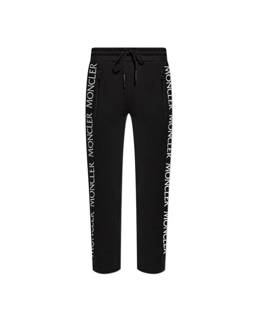 Moncler Sweatpants mit logo in Schwarz fur Herren Lyst DE