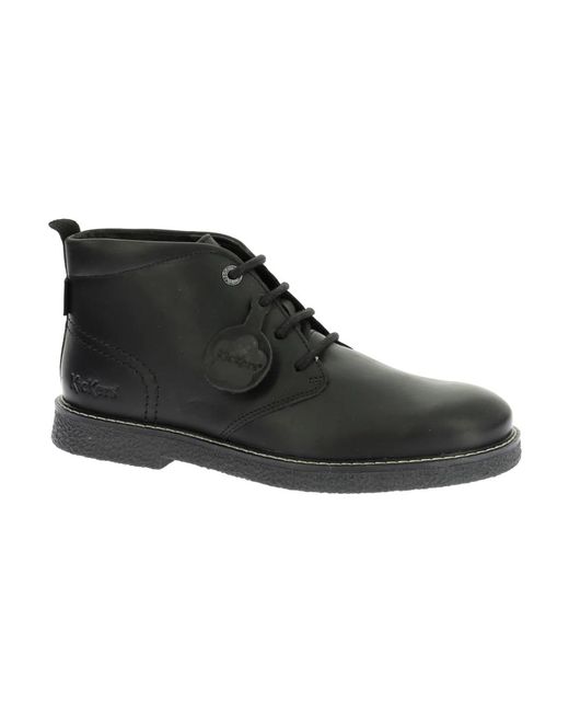 Kickers Leo stiefel für optimalen komfort in Black für Herren