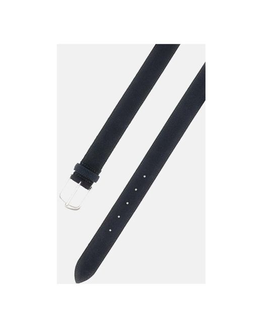 Alberto Luti Black Belts for men
