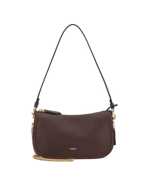 COACH Brown Shoulder Bags