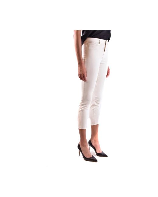 L'Agence White Skinny Jeans