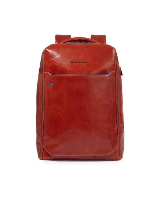 Piquadro Personalisierbarer Laptop- Und Ipad-Rucksack in Red für Herren