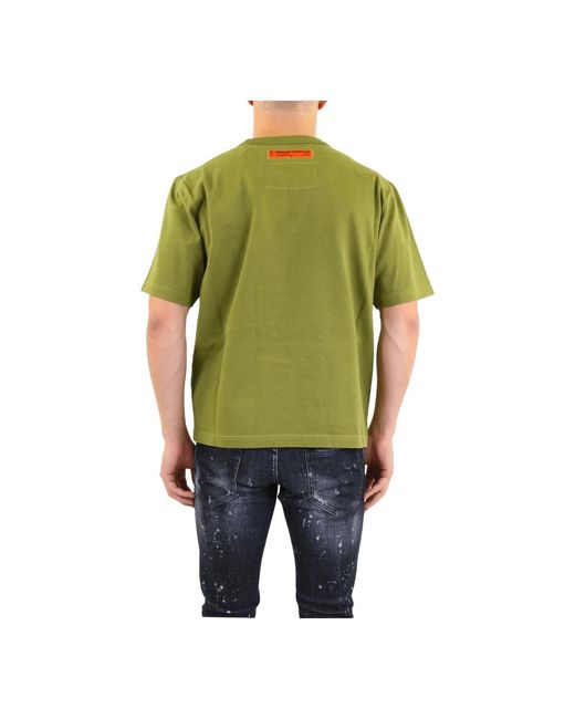 Heron Preston Green T-Shirts for men