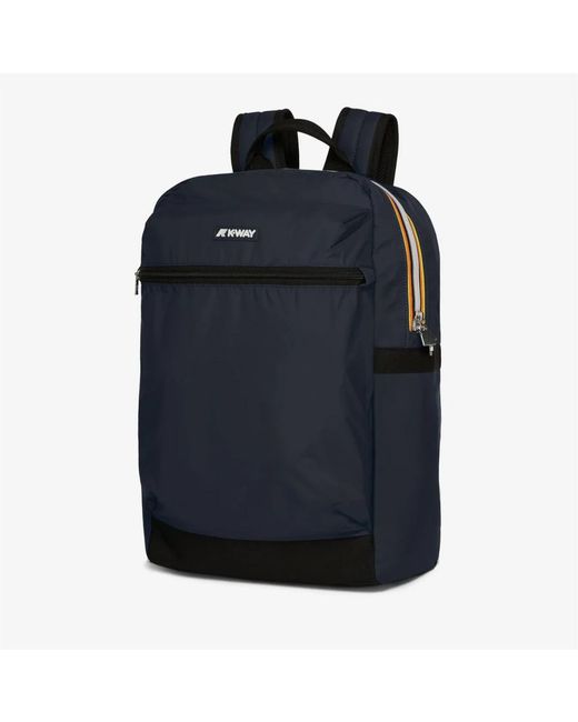 K-Way Blue Backpacks for men