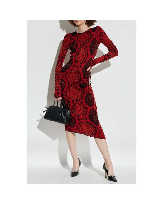 The Attico Red Midi Dresses