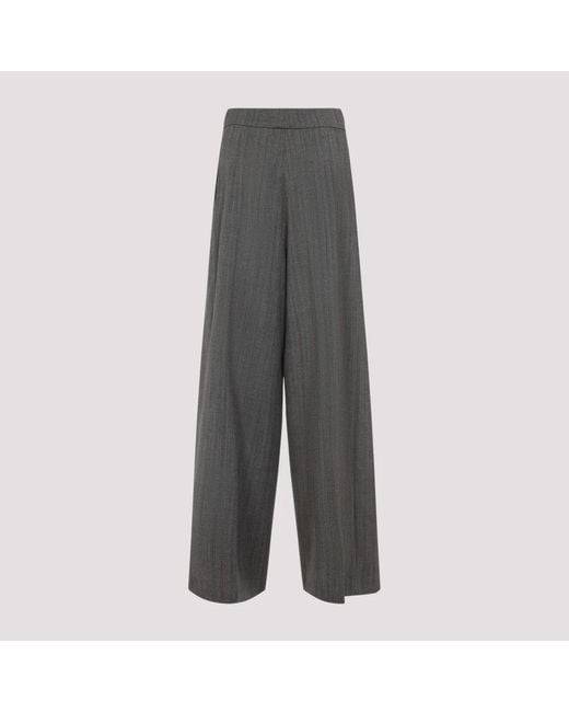 Dries Van Noten Gray Pamplona Pants