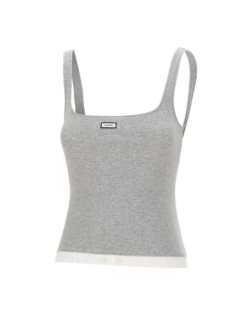 Entire studios Gray Sleeveless Tops