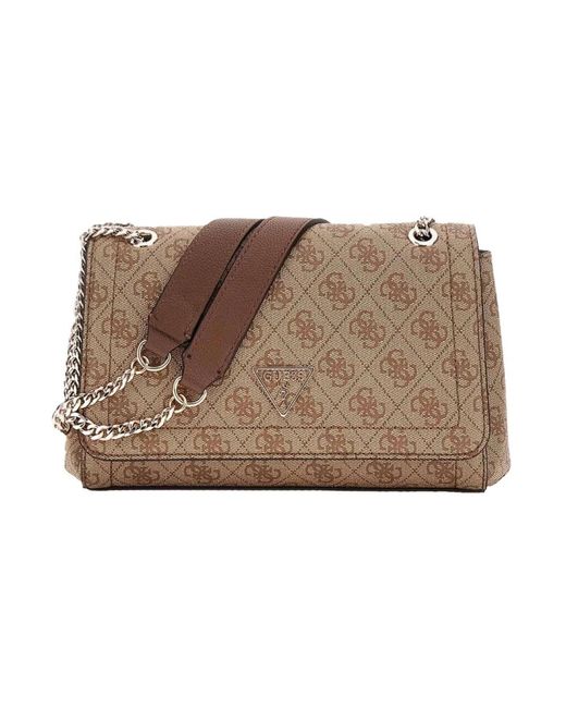 Guess Brown Shoulder Bags