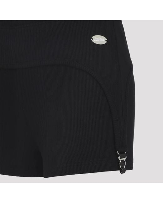 Jean Paul Gaultier Short Shorts in het Black