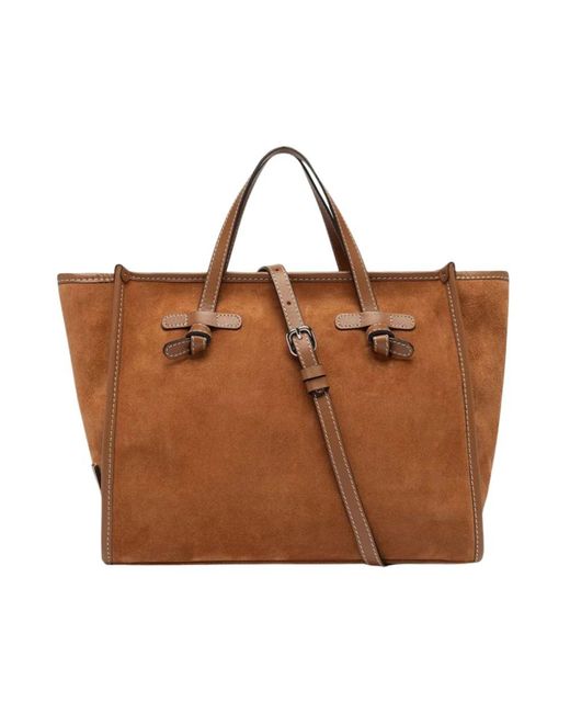 Gianni Chiarini Brown Tote Bags