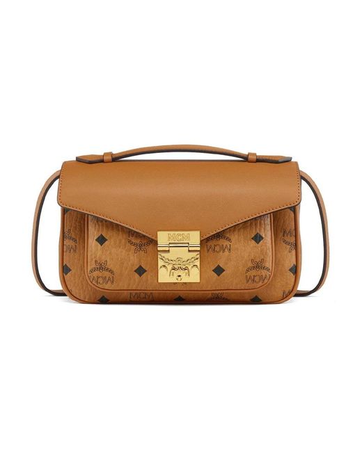 MCM Brown Shoulder Bags