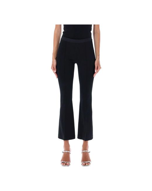 Helmut Lang Blue Cropped Trousers