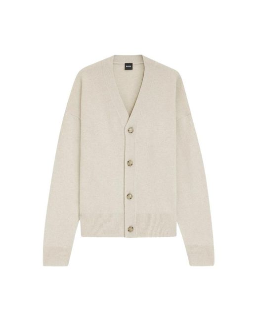 Boss White Cardigans for men