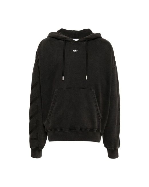 Off-White c/o Virgil Abloh Black Hoodies for men