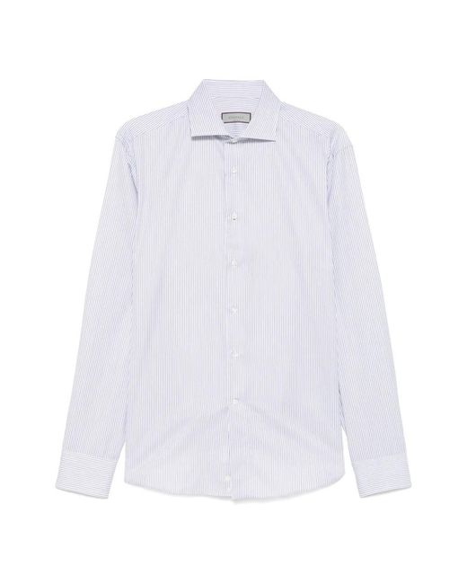 Canali White Formal Shirts for men