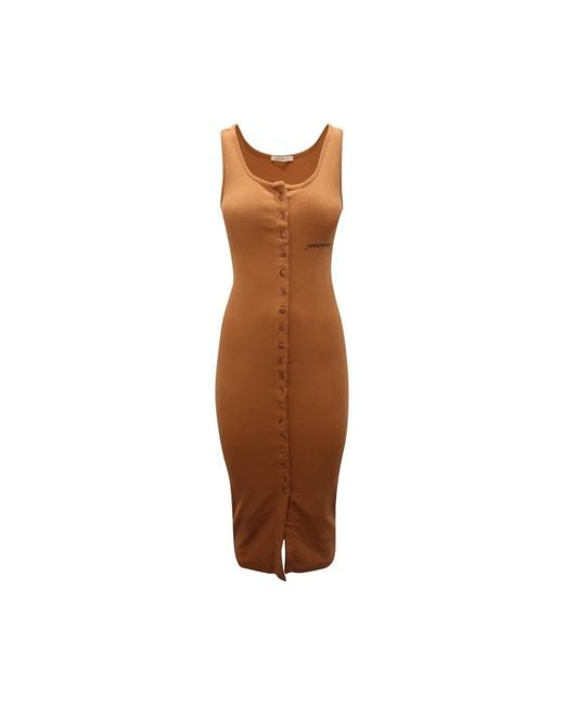 hinnominate Brown Midi Dresses