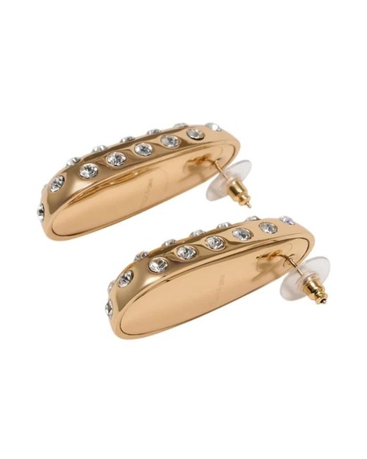 Earrings di Self-Portrait in Metallic
