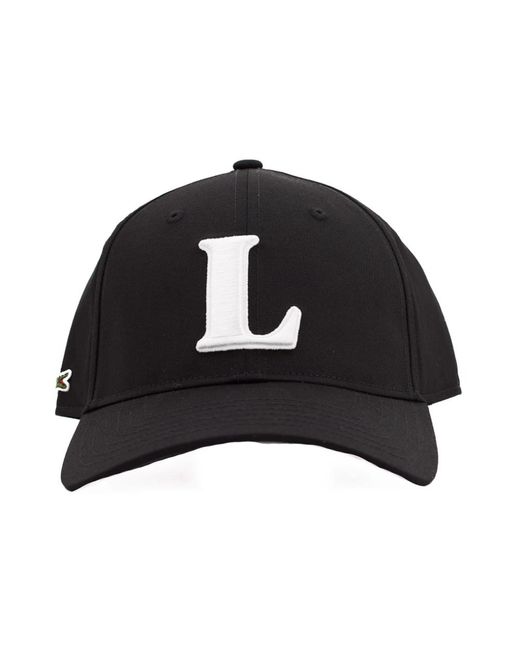 Accessories > hats > caps Lacoste pour homme en coloris Black