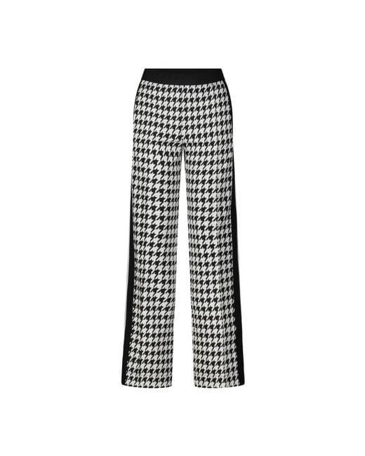 Marc Cain Gray Wide Trousers