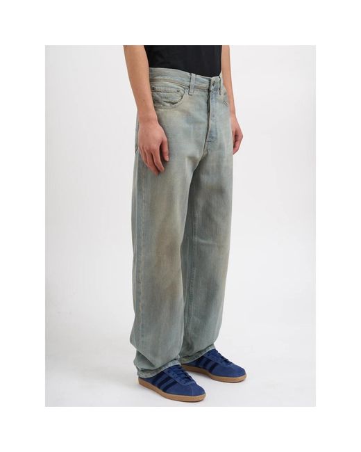 Haikure Gray Straight Jeans for men