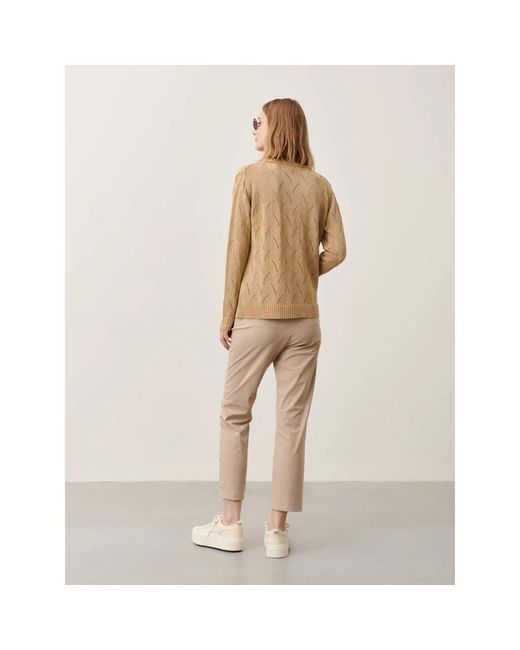 Jane Lushka Natural Technische jersey hose | sand