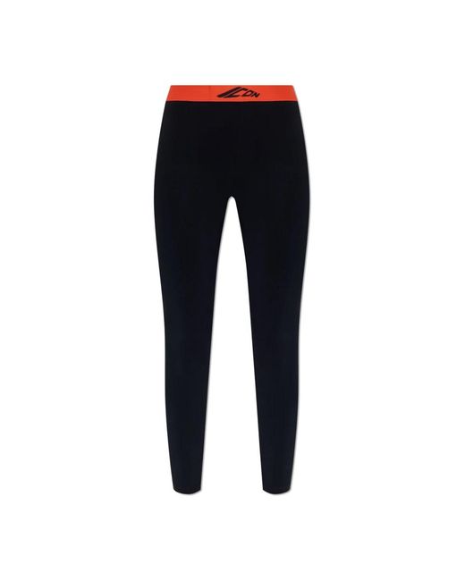 DSquared² Leggings Met Logo in het Black