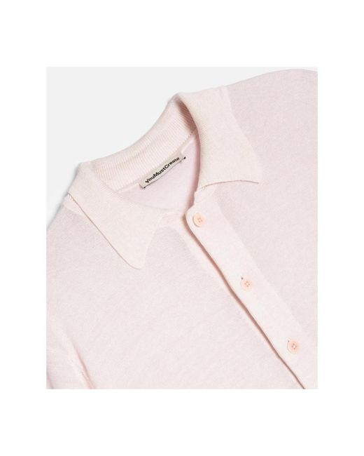 Cardigans YMC de hombre de color Pink