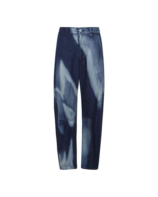 Straight Jeans Yohji Yamamoto en coloris Blue