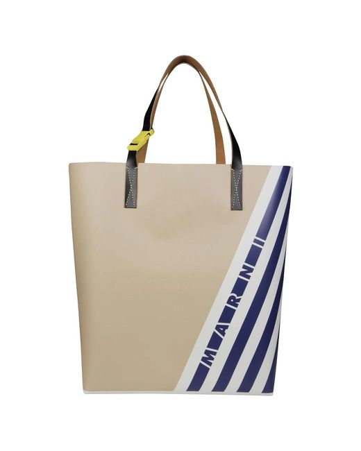 Marni Blue Shopping Bags for men