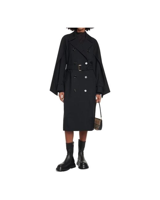 Burberry Black Trench Coats
