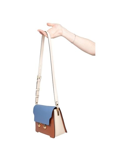 Marni Blue Shoulder Bags
