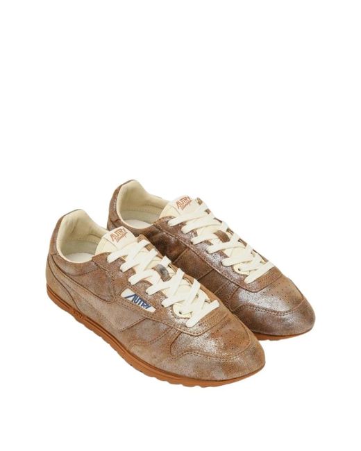 Autry Metallic Windspin Sneaker