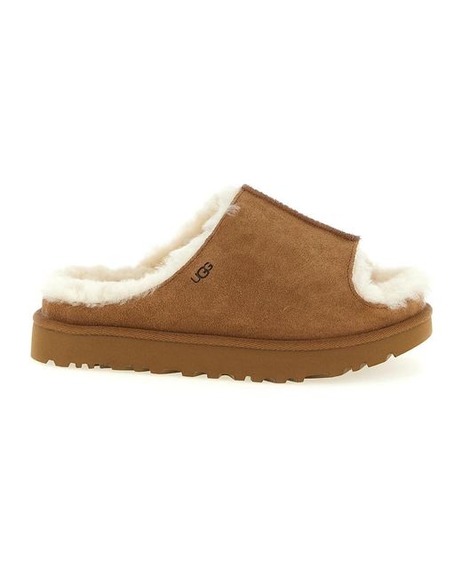 Slippers Ugg de color Brown