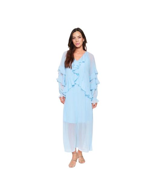Saint Tropez Blue Maxi Dresses