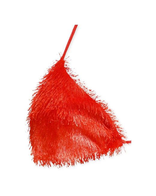 FK Red Oranges Bikini Mit Dreieckigem Top