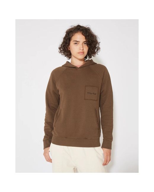 Philippe Model Brown Hoodies