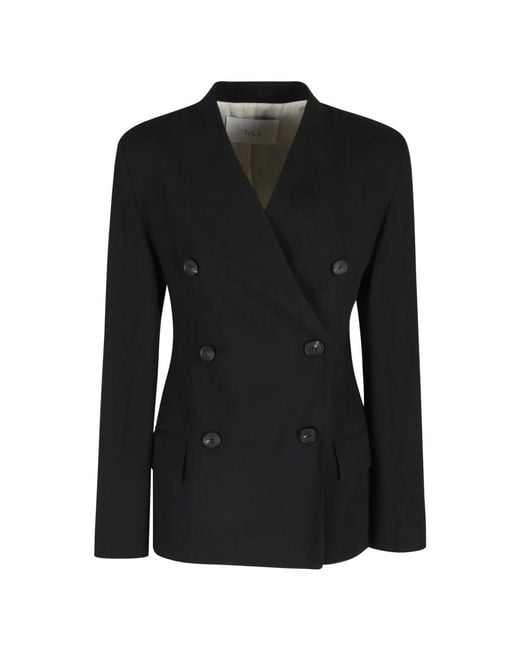 Tela Black Blazers