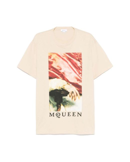 McQueen Pink T-Shirts for men