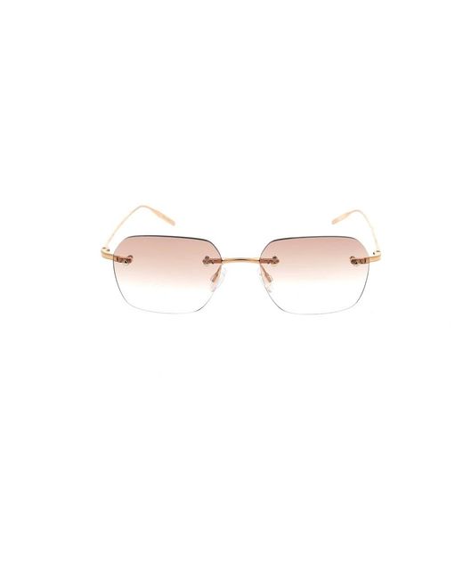 Barton Perreira Metallic Sunglasses for men