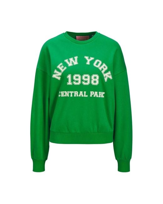Jack & Jones Groene Bee Crew Sweatshirt Originals in het Green