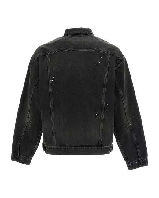Carhartt Black Denim Jackets for men