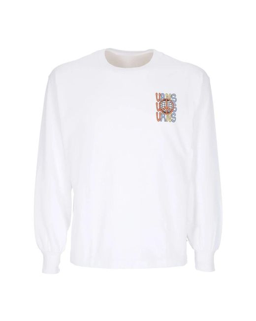 Vans White Long Sleeve T-Shirts