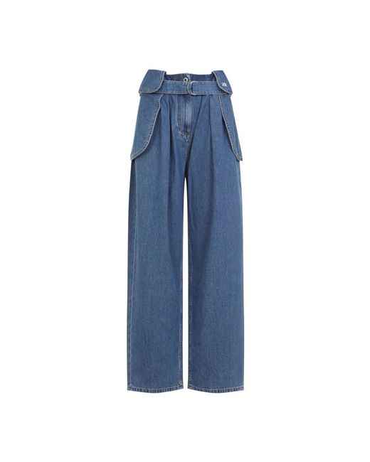 Loewe Wide Jeans in het Blue voor heren