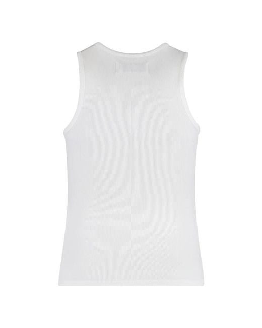 Vivienne Westwood White Sleeveless Tops