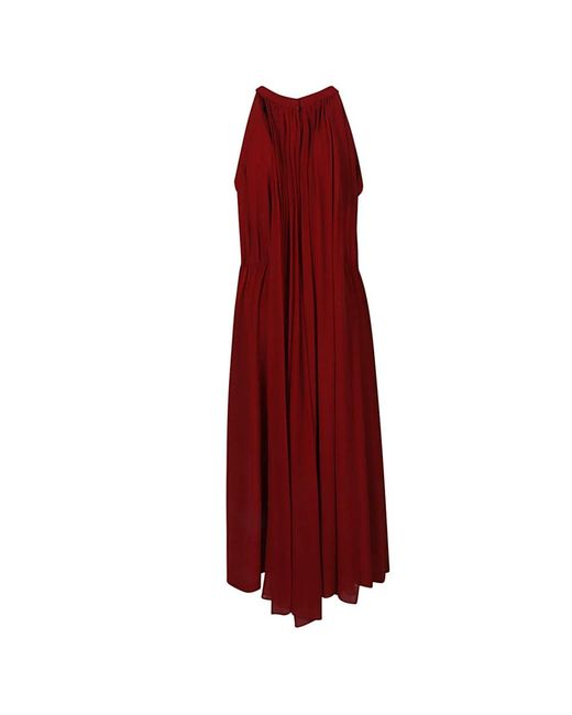 Crida Milano Red Midi Dresses