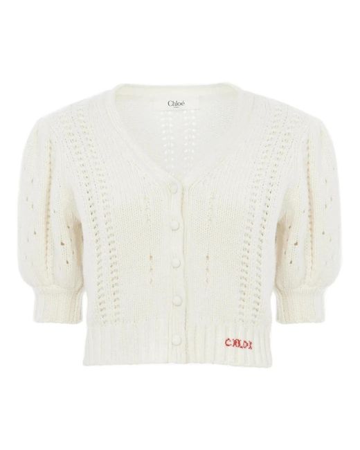 Cardigans Chloé de color White