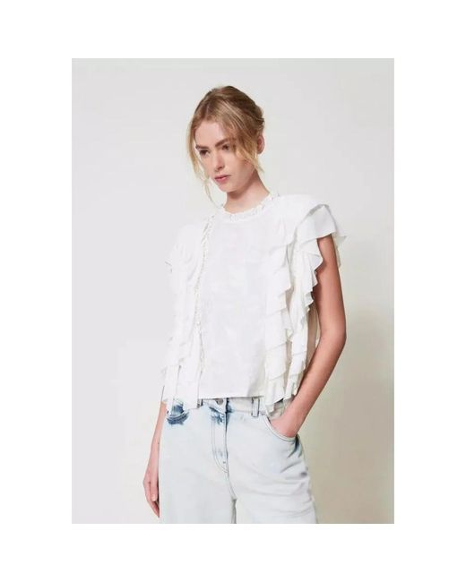 Twinset White Blouses