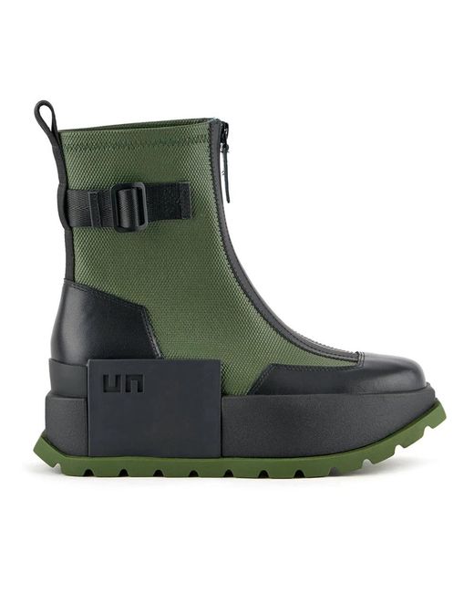 United Nude Green Ankle Boots