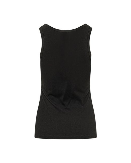 Coperni Black Sleeveless Tops