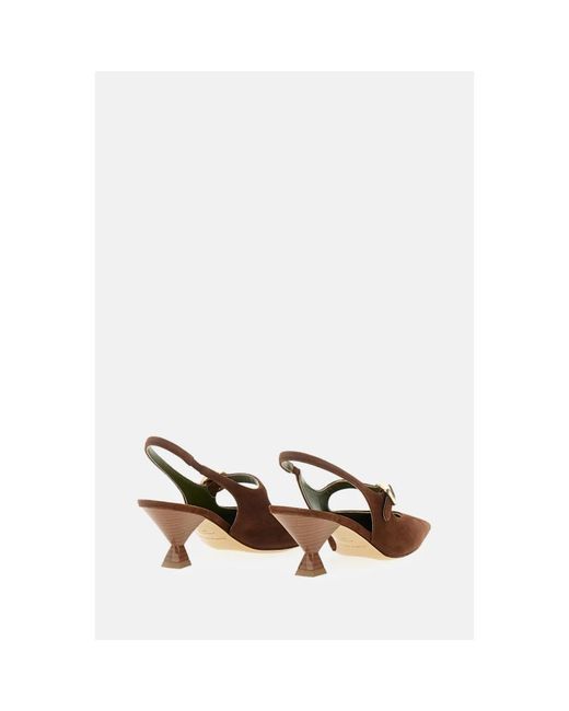 MARIA LUCA Brown Pumps